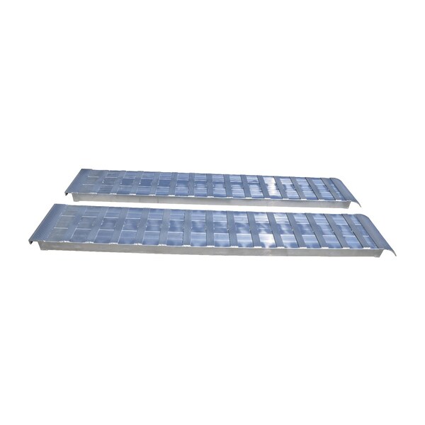 1 pair Extreme Duty 6 foot Aluminum Loading Ramps 15 x 72 5K Capacity Per Ramp